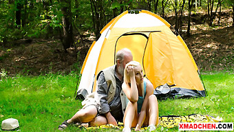 Grandpa And His Step-Granddaughter'S Intimate Picnic